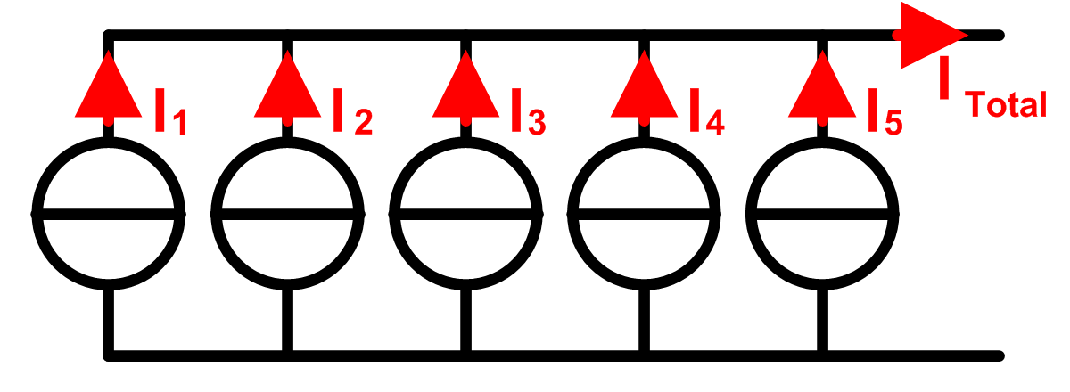 Stromquellen parallel zusammenfassen